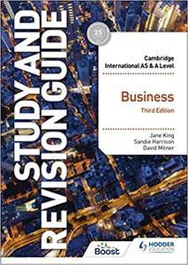 Cambridge International AS A Level Business Study and Revision Guide 3rd Edition CourseWi
