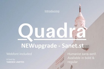 DesignOptimal Quadra Sans Serif WebFont