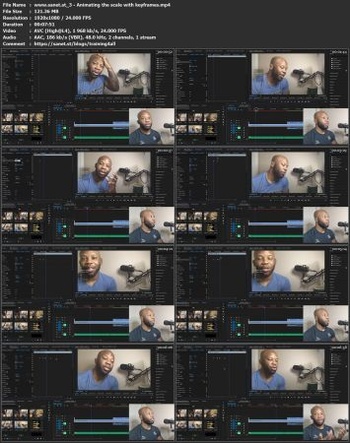 FreeCourseWeb How to scale resize and animate the dimensions of your video clips in Adobe Premiere