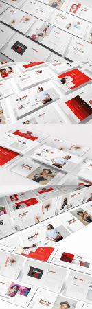 DesignOptimal Brandie Branding Powerpoint Keynote and Google Slide Template
