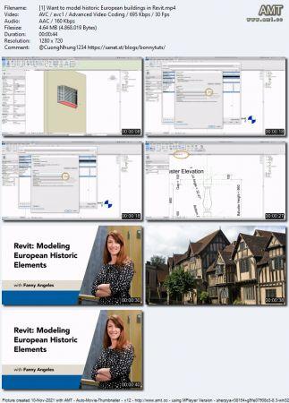 Linkedin Revit Modeling European Historic Elements