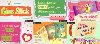 DesignOptimal Glue Stick Font