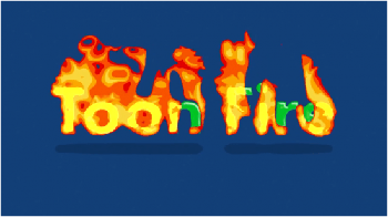 DesignOptimal Toon Fire 235462