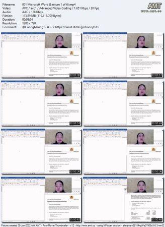 Udemy Microsoft Word Excel and PowerPoint for Beginners 2022