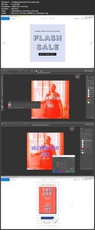 DevCourseWeb Skillshare Boost Your Online Brand Make Creative Animated Banners in Adobe Photoshop