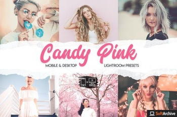 DesignOptimal Candy Pink Lightroom Presets