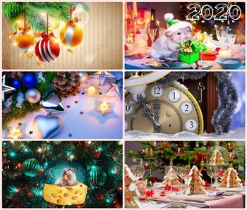 DesignOptimal Wallpaper Holidays New Year s magic