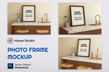 DesignOptimal Minimalist Frame Mockup Nuzie YX5X4U6