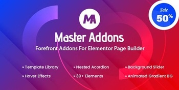 DesignOptimal CodeCanyon Master Addons v1 5 2 1 Forefront Addons for Elementor 25029297 NULLED