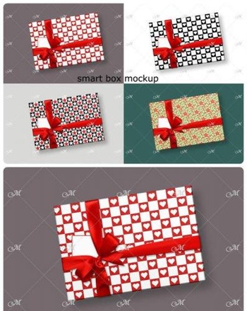 DesignOptimal Smart Gift Box Mockup 681949