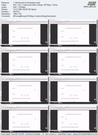 Udemy Engineering Dynamics by Michael Reynolds PhD