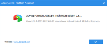 AOMEI Partition Assistant 9 6 1 License Installer works for all versions