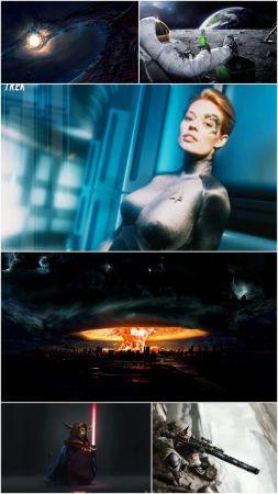 DesignOptimal Sci Fi collection wallpapers Pack 24