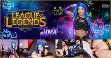 VRConk Stevie Moon League Of Legends Jinx A Porn Parody 4096p
