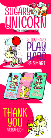 DesignOptimal Sugary Unicorn Font
