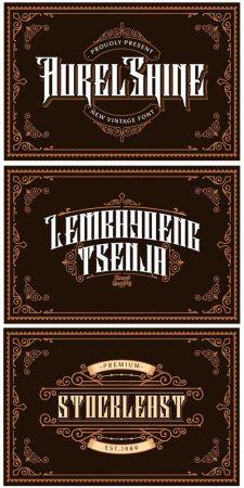 DesignOptimal Aurel Shine Font