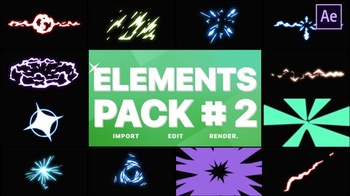 DesignOptimal Videohive Energy Elements Pack 02 After Effects 28661737