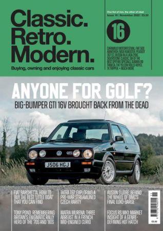 Classic Retro Modern Magazine Issue 16 November 2022