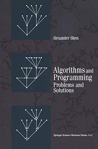 Algorithms and Programming Problems and Solutions by Alexander Shen DevCourseWeb