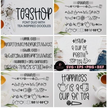 DesignOptimal Teashop Font