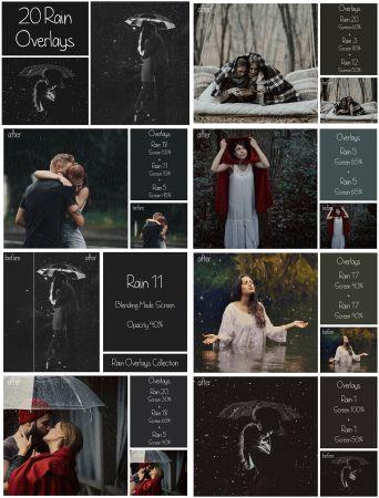 DesignOptimal CM 20 Rain Overlays 1546038