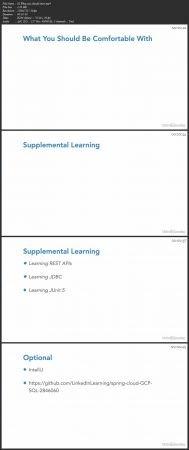 FreeCourseWeb Spring Cloud GCP Setting Up a Cloud SQL Database