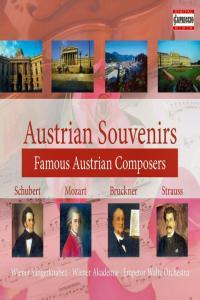 Famous Austrian Composers Schubert Strauss Bruckner Mozart 5CDs