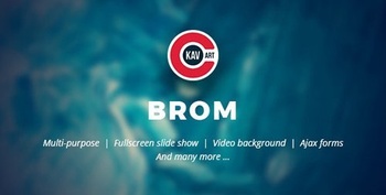 DesignOptimal ThemeForest Brom v1 1 HTML Creative Page 24710821