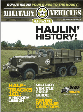 Military Vehicles Issue 223 Spring 2022