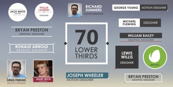 DesignOptimal Videohive 70 Lower Thirds Pack 13686338