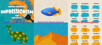 DesignOptimal Creativemarket IMPRESSIONISM BRUSHES PROCREATE 5 4435848