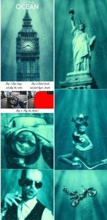 DesignOptimal GraphicRiver Ocean Photoshop Action 27925111