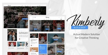 DesignOptimal ThemeForest Kimberly v1 1 WordPress Blog Shop Theme 22309836