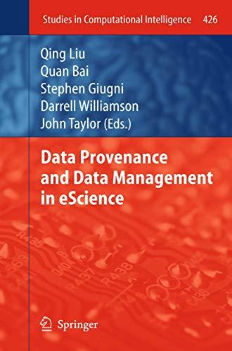 DevCourseWeb Data Provenance and Data Management in eScience