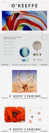 DesignOptimal CreativeMarket Georgia O Keeffe Procreate Brushes 5549828