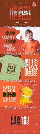 DesignOptimal Strip Line Font 405947