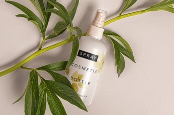 DesignOptimal Psd Spray Bottle Cosmetic Mockup