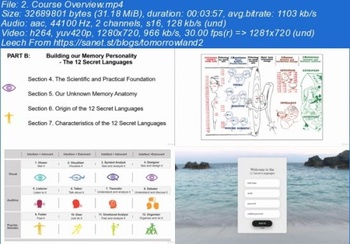 CoursePig Udemy NEXT GEN Memory Learning Improvement Incl Free Online Test