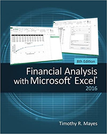 CourseWikia Financial Analysis with Microsoft Excel 2016 8E