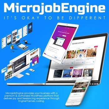 DesignOptimal MicrojobEngine v1 3 9 WordPress Theme NULLED
