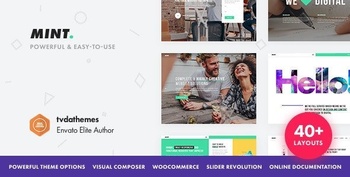 DesignOptimal ThemeForest Mint v2 1 1 Creative Multi Purpose WordPress Theme 18601690