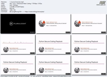 PluralSight Python Secure Coding Playbook
