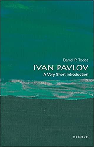 Ivan Pavlov A Very Short Introduction Very Short Introductions CourseWikia