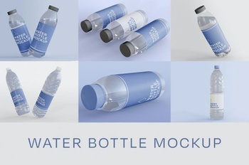 DesignOptimal Water Bottle Mockup WK7R3SH