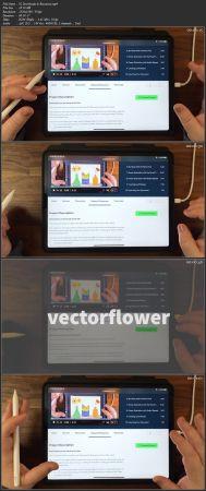 DevCourseWeb Adobe Illustrator for iPad 101 Three Floral Illustrations