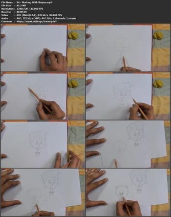 FreeCourseWeb How To Draw Cartoon Characters With Interesting Features And Expressions
