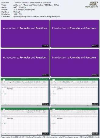 Udemy Excel formulas Functions VBA and Macros for beginners
