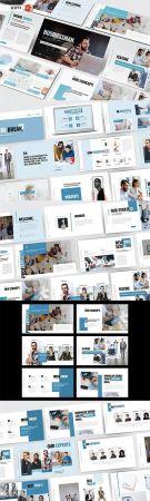 DesignOptimal BUSINESSMAN Powerpoint Keynote and Google Slide Template