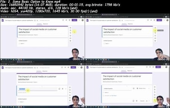 Udemy Basic Research Google Forms Questionnaire Development