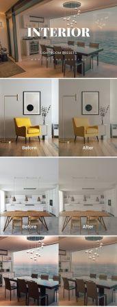 DesignOptimal Interior Lightroom Presets Dekstop and Mobile